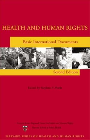 Health and human rights :basic international documents /
