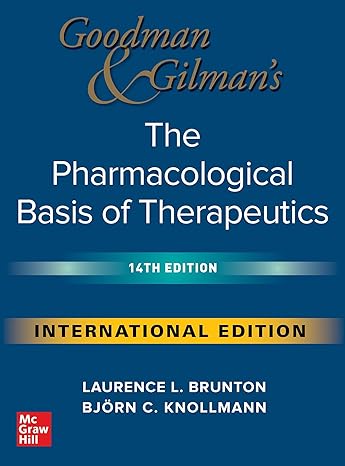 Goodman & Gilman's the pharmacological basis of therapeutics /