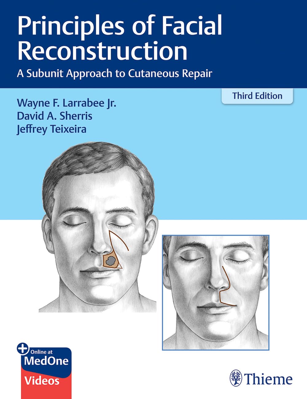 Principles of facial reconstruction :a subunit approach to cutaneous repair /Wayne F. Larrabee Jr., David A. Sherris, Jeffrey C. Teixeira ; Kate Sweeney, medical illustrator.