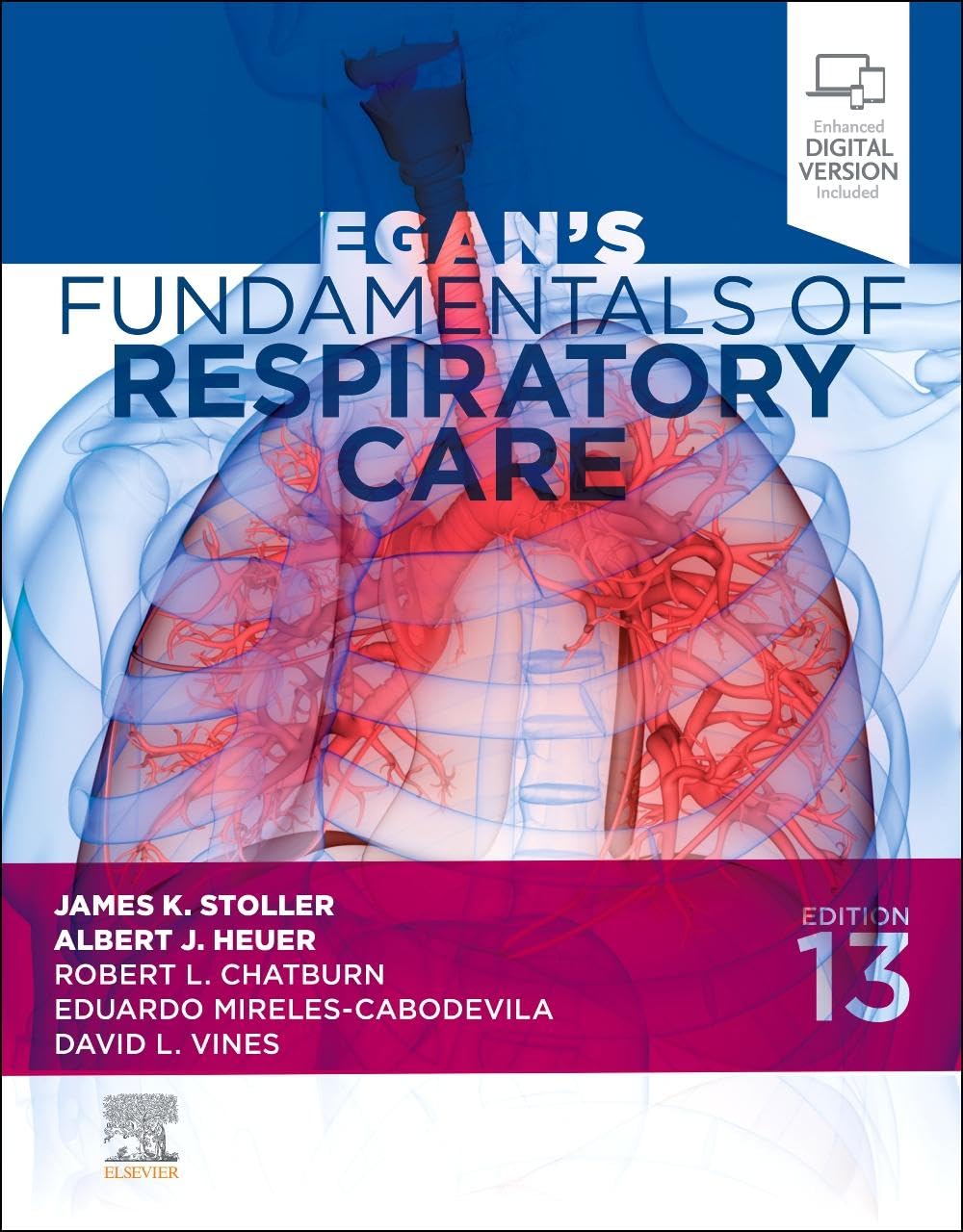 Egan's fundamentals of respiratory care /[edited by] James K. Stoller, Albert J. Heuer, Robert L. Chatburn, Eduardo Mireles-Cabodevila, David L. Vines.